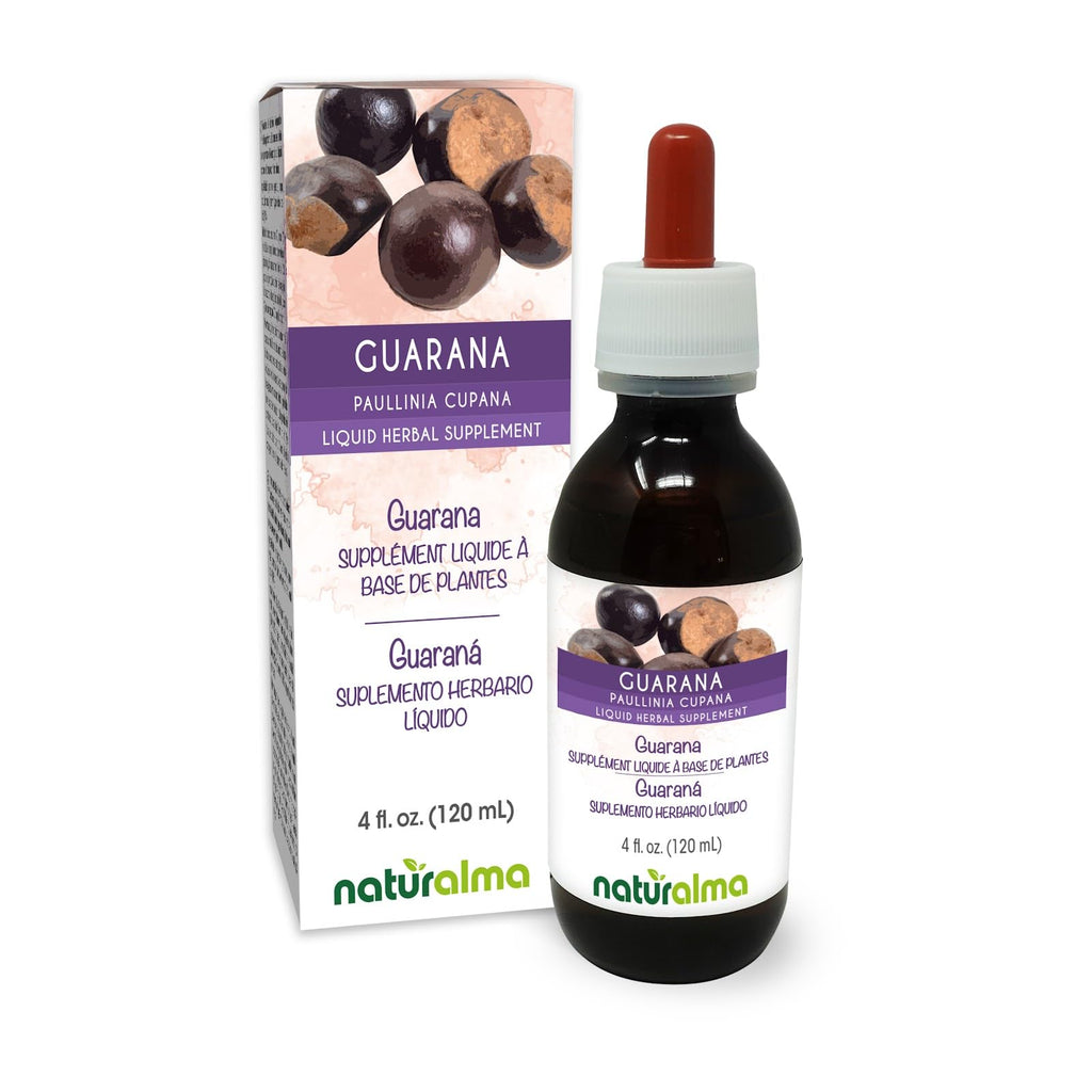Naturalma Guarana Seed Alcohol-Free Tincture - 4 fl oz