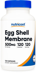 Nutricost Egg Shell Membrane 500mg - 120 Capsules