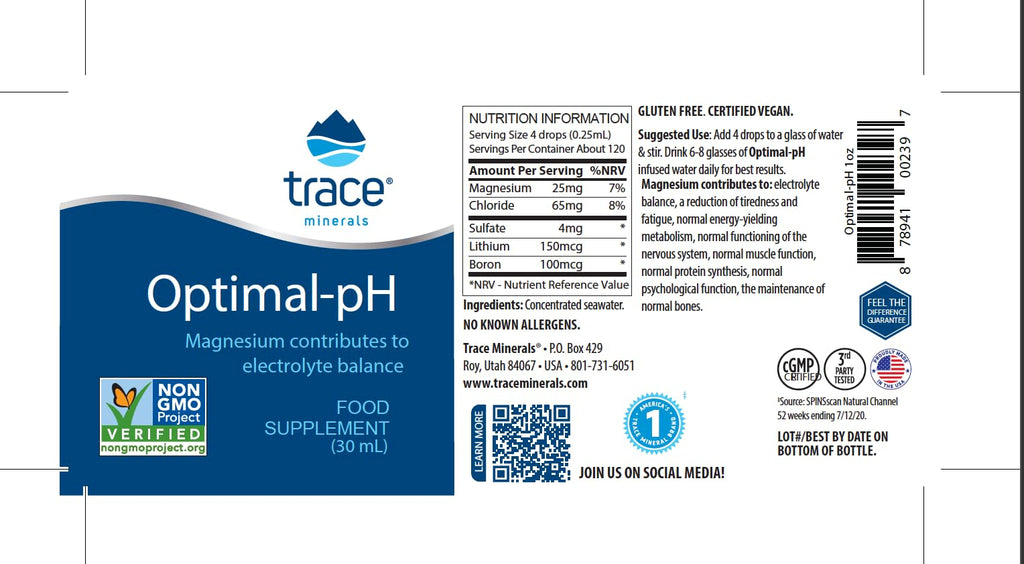 Trace Minerals Optimal-pH Ionic Mineral Supplement - 1 fl oz - image 2