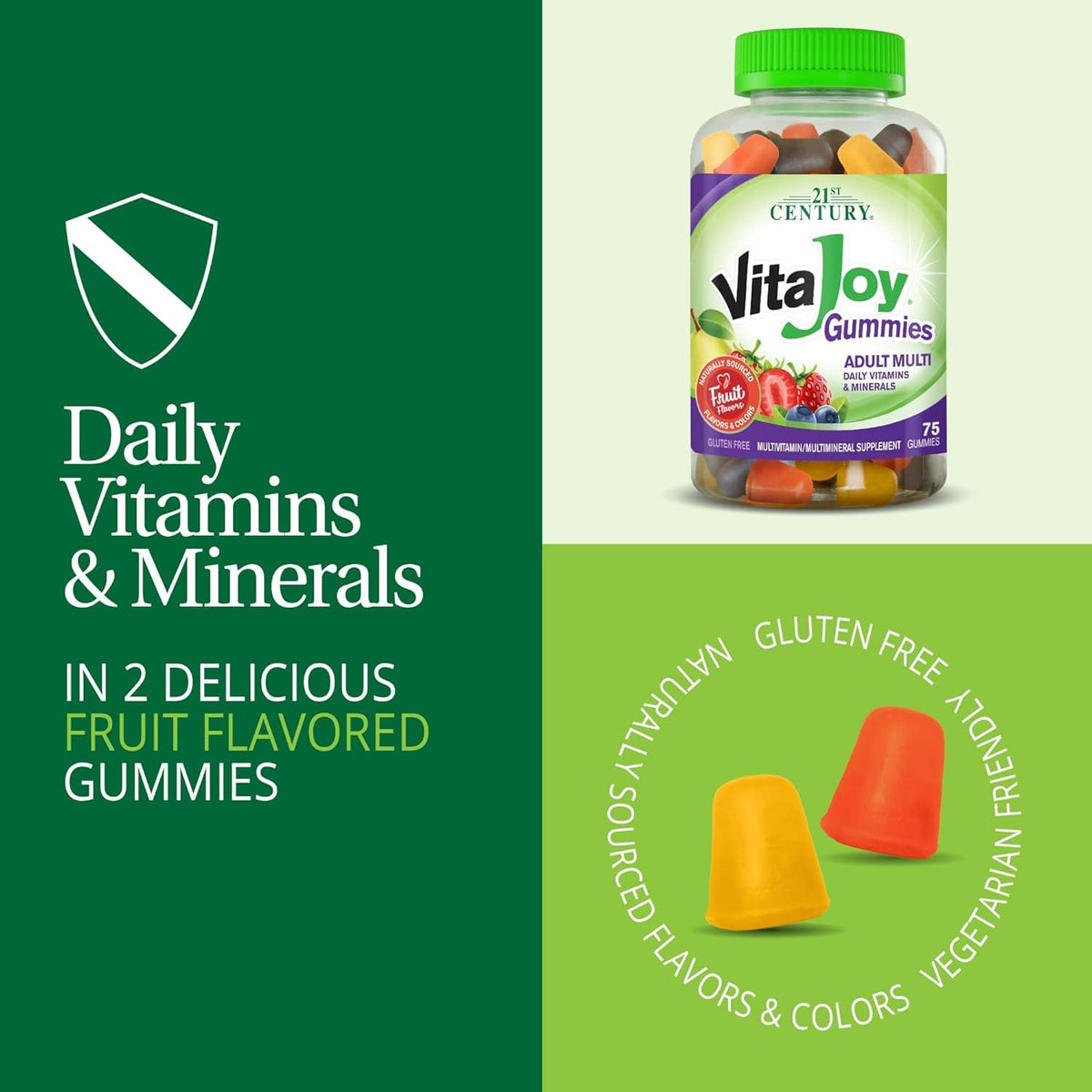 21st Century Vitajoy Multi Gummies Plus Extra C