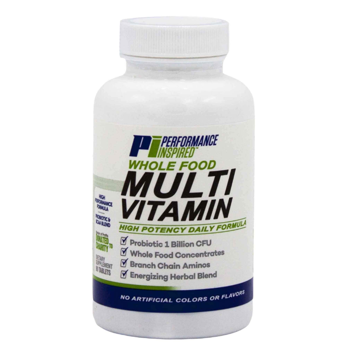 PERFORMANCE INSPIRED Whole Food Multivitamin - 90 Tablets