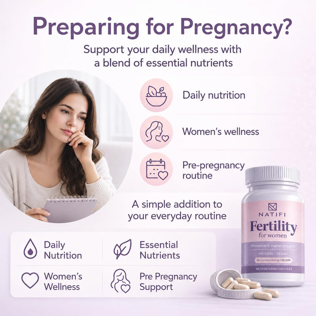Natifi Conception Fertility Prenatal Vitamins Regulate Cycles