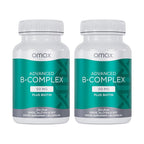 Omax3 Advanced Vitamin B Complex 50 mg with Biotin - 180 Capsules
