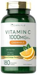 Carlyle Vitamin C 1000mg Chewables - 180 Tablets