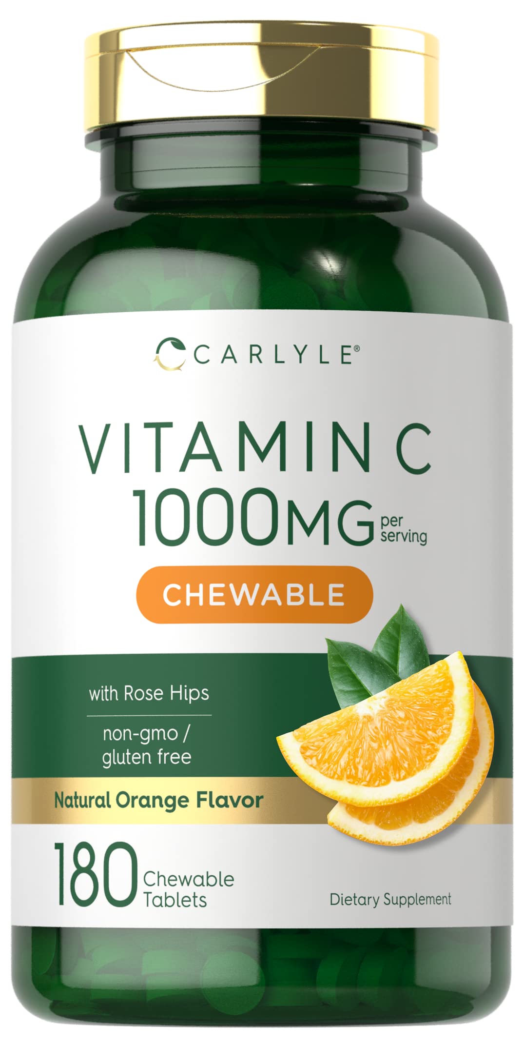 Carlyle Vitamin C 1000mg Chewables - 180 Tablets