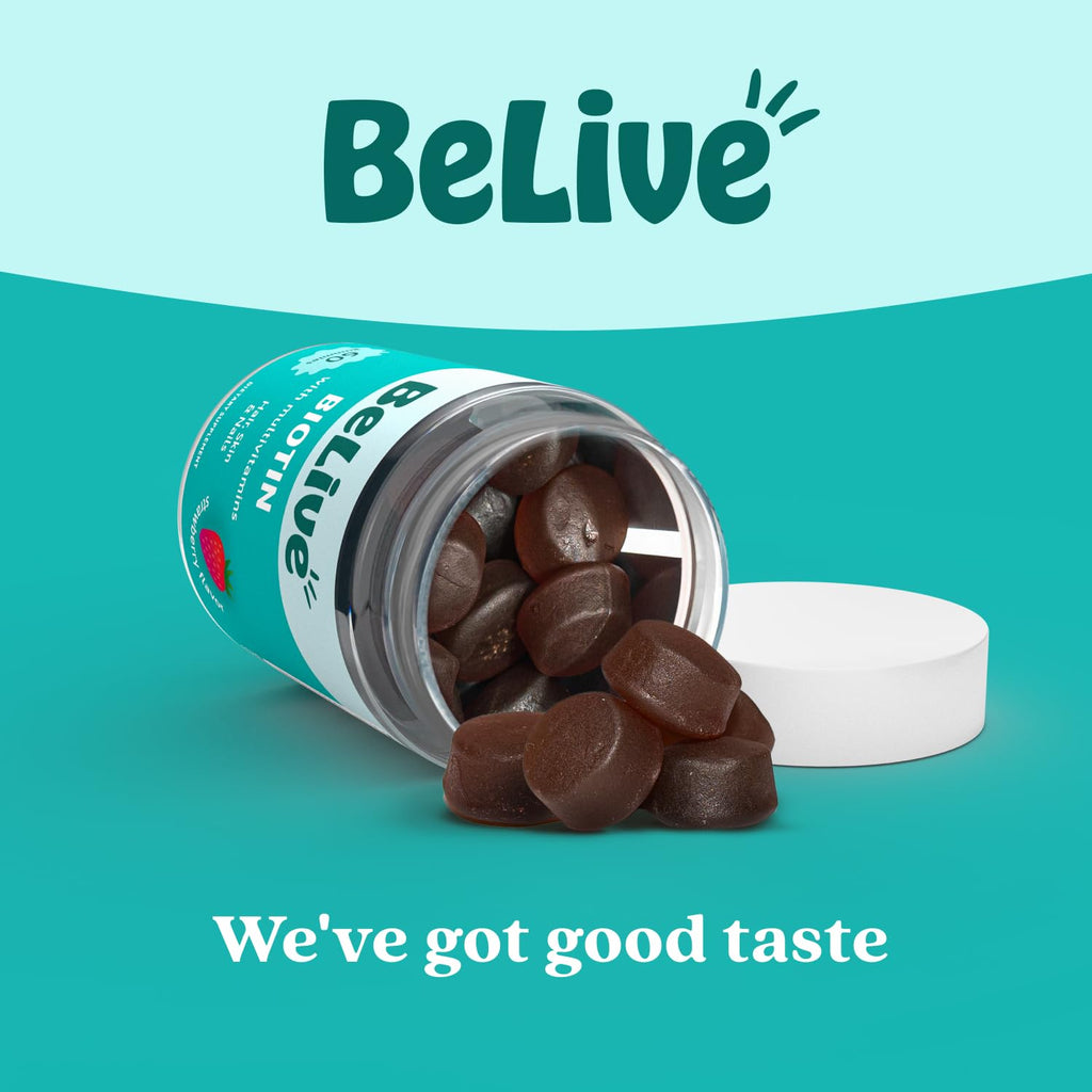 BeLive Biotin Gummies High Potency 10000 mcg - 60 Gummies - image 6