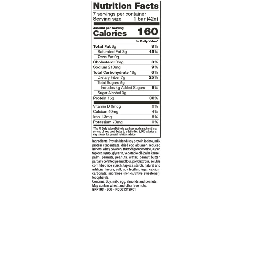 ProtiFit Proti Fit Fluffy Nutter High Protein Bar - 7 Count - image 2