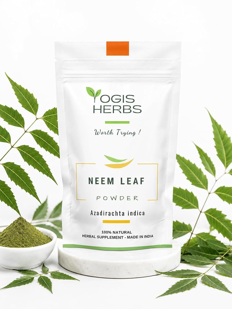 YOGIS HERBS Neem Leaf Powder - 16 Ounce - image 3