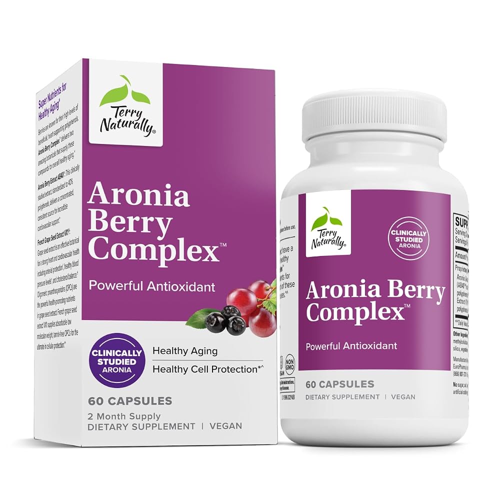 Terry Naturally Aronia Berry Complex Antioxidant - 60 Capsules