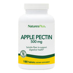 NaturesPlus Apple Pectin 500 mg Fiber Supplement - 180 Tablets
