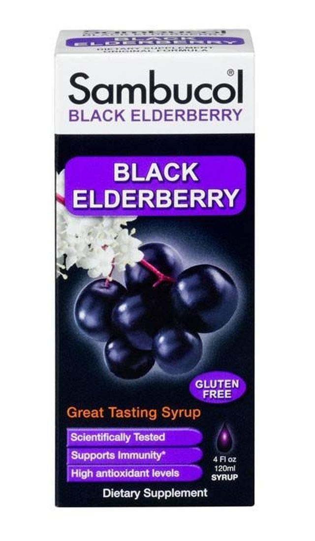 Sambucol Black Elderberry Original Syrup - 4 fl oz