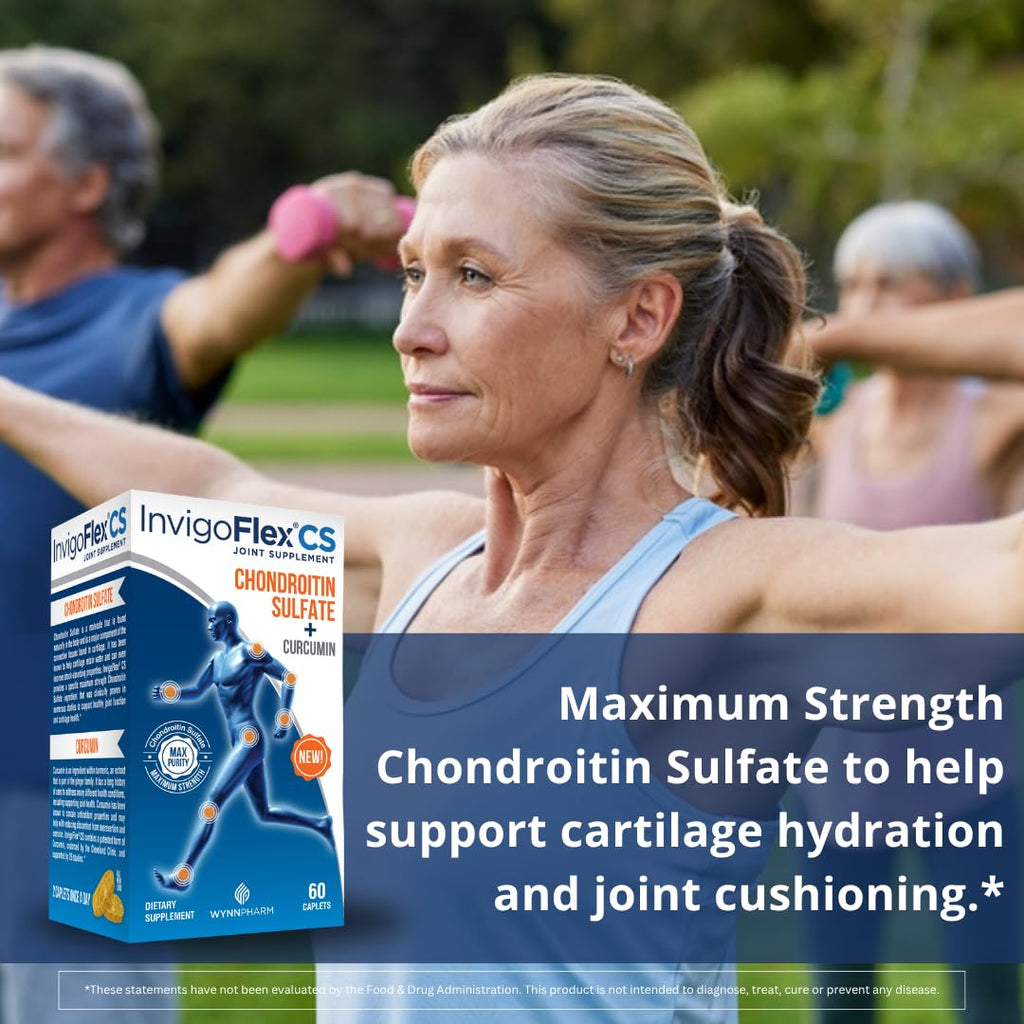 INVIGOFLEX CS Chondroitin Sulfate Joint Support - 60 Caplets - image 2