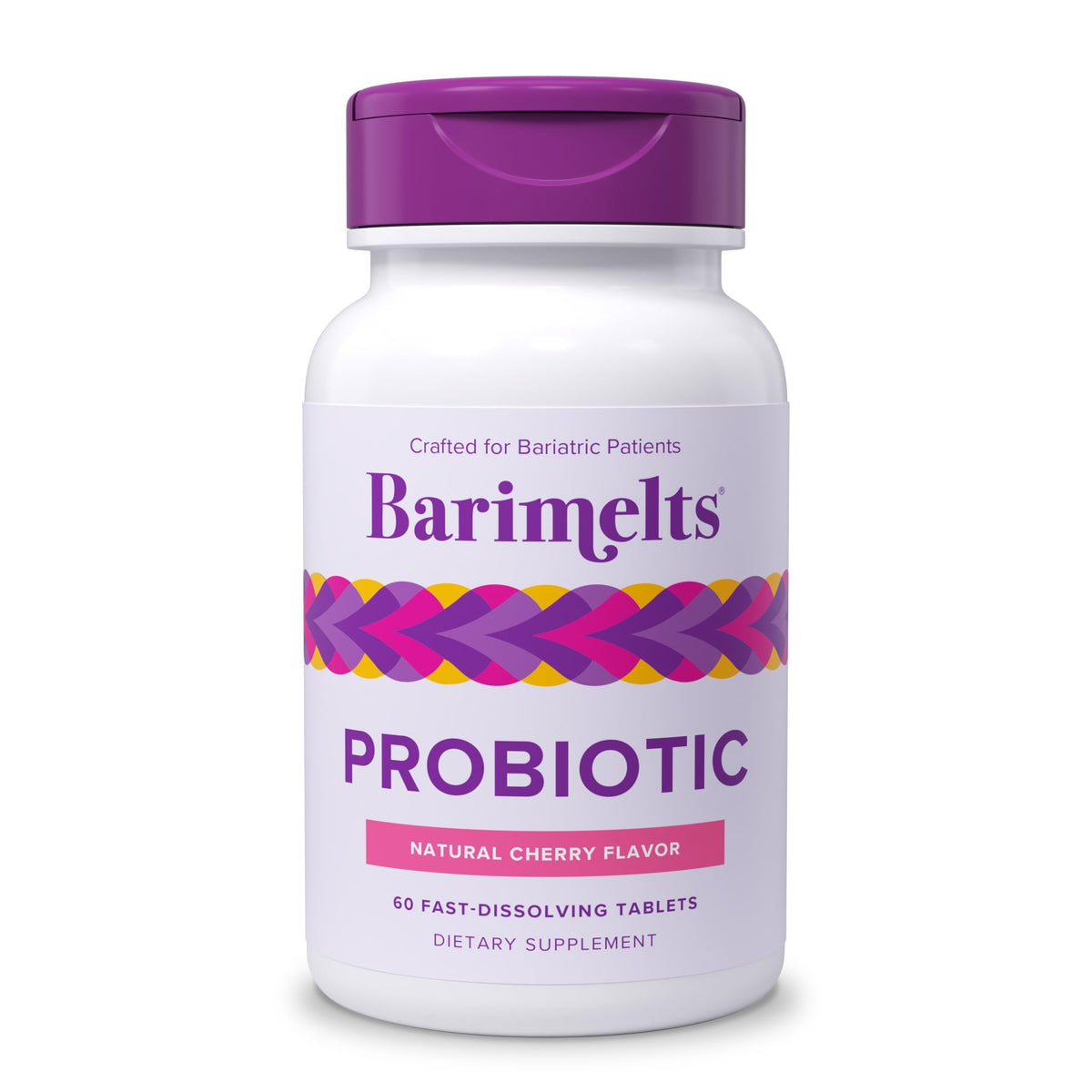 BariMelts Probiotic 5 Billion CFU Digestive Health - 60 Tablets