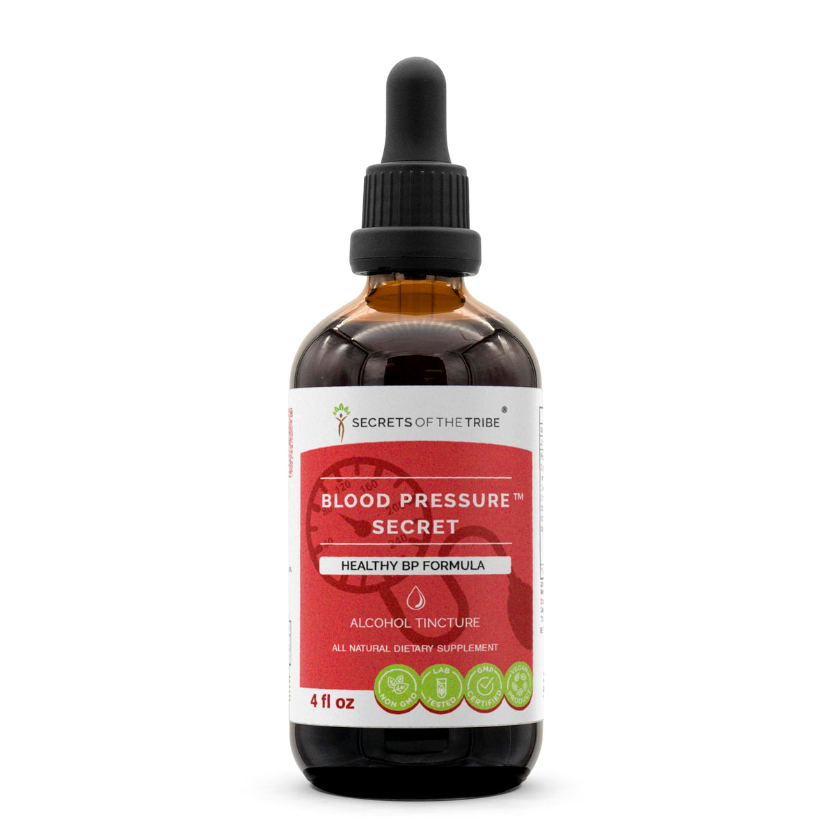 Secrets of the Tribe Blood Pressure Secret Alcohol Extract