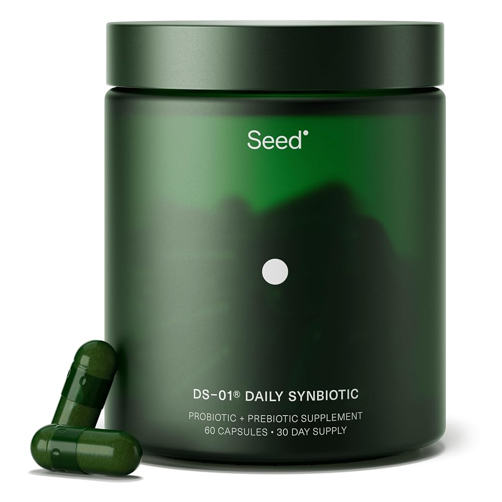 Seed DS-01 Daily Synbiotic - Prebiotic and Probiotic for Women & Men