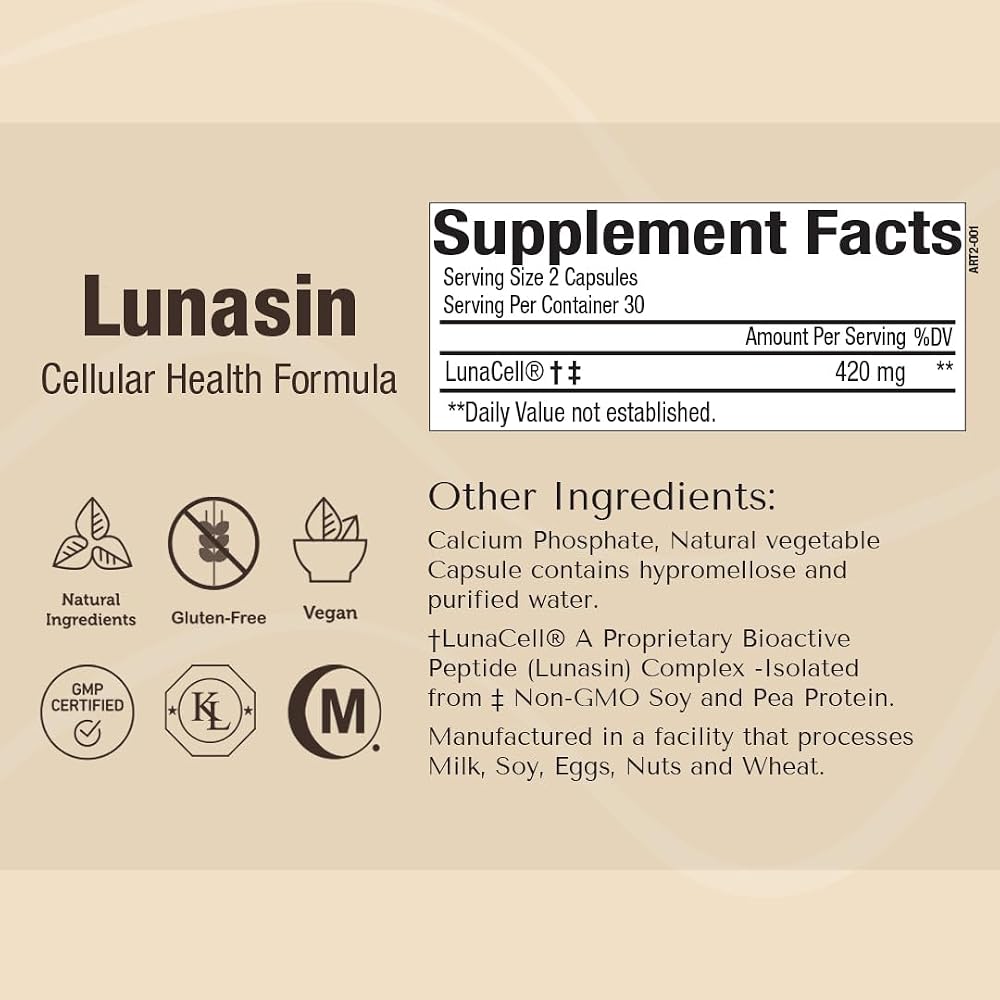 CAREFAST Lunasin Cellular Health Supplement - 60 Capsules - image 9