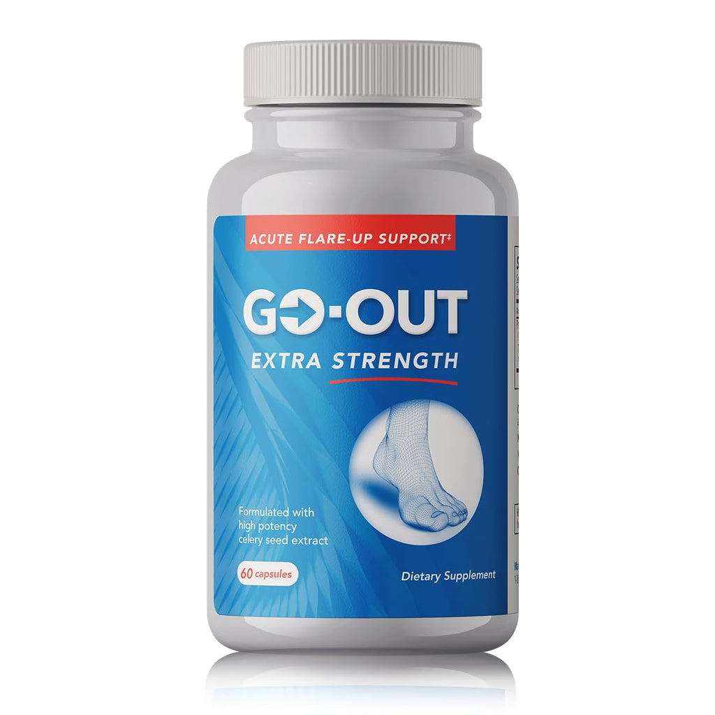 Mt. Angel Vitamins Go Out Extra Strength Uric Acid Balance - 60 Capsules - image 2