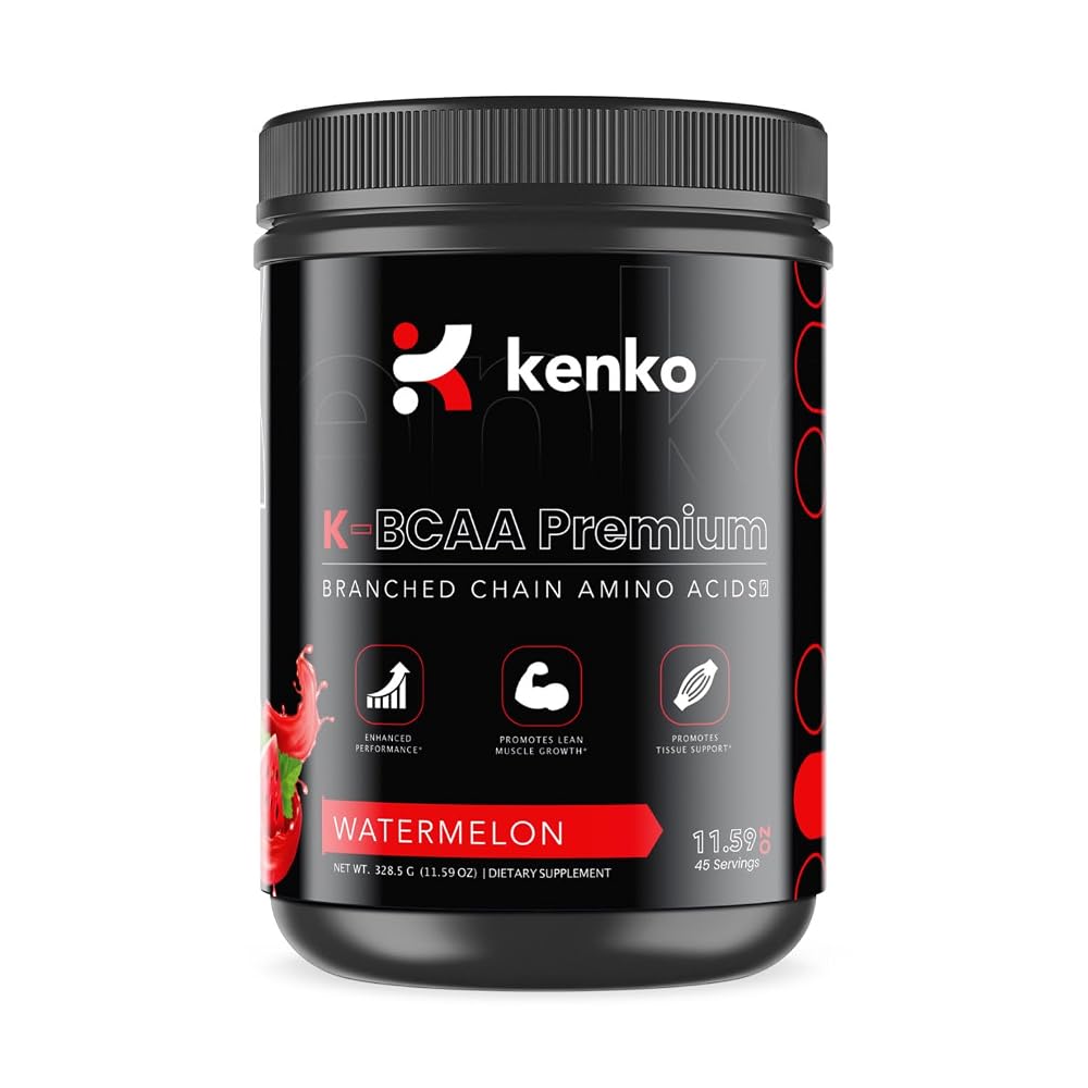Kenko essentials K-BCAA Premium Branched-Chain Amino Acids Powder - 11.59 oz