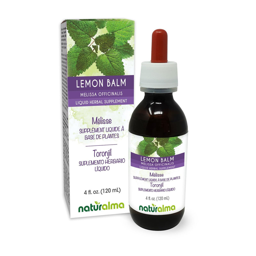 Naturalma Lemon Balm Leaf Alcohol-Free Tincture - 4 fl oz