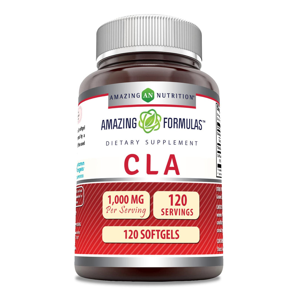 Amazing Nutrition CLA Amino Acid Supplement 1000 mg - 240 Softgels
