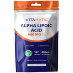 Vitamatic Pure Alpha Lipoic Acid 600mg - 167 Servings