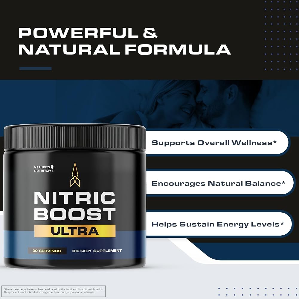 Nature’s NutriWave Nitric Boost Ultra Powder