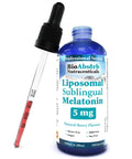 Bio Absorb Liposomal Liquid Melatonin 5mg Sleep Support - 100 Doses