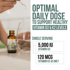 Triquetra Health Organic Plant D3 + K2 (5000 iu D3) - All-Trans MK7