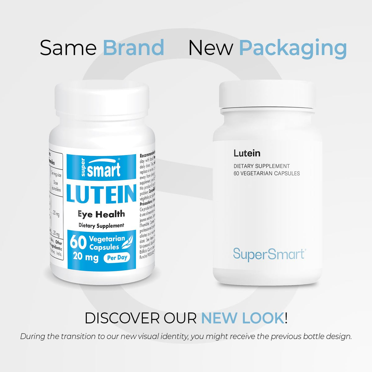 Supersmart Lutein 20mg per Day Eye Supplement - 60 Vegetarian Capsules - image 2
