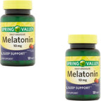 HSKLOCK Spring Valley Melatonin 10 mg Fast-Dissolve Tablets - 240 Count