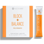NEORA Block+Balance Pre and Probiotic Powder - 30 Stick Packs