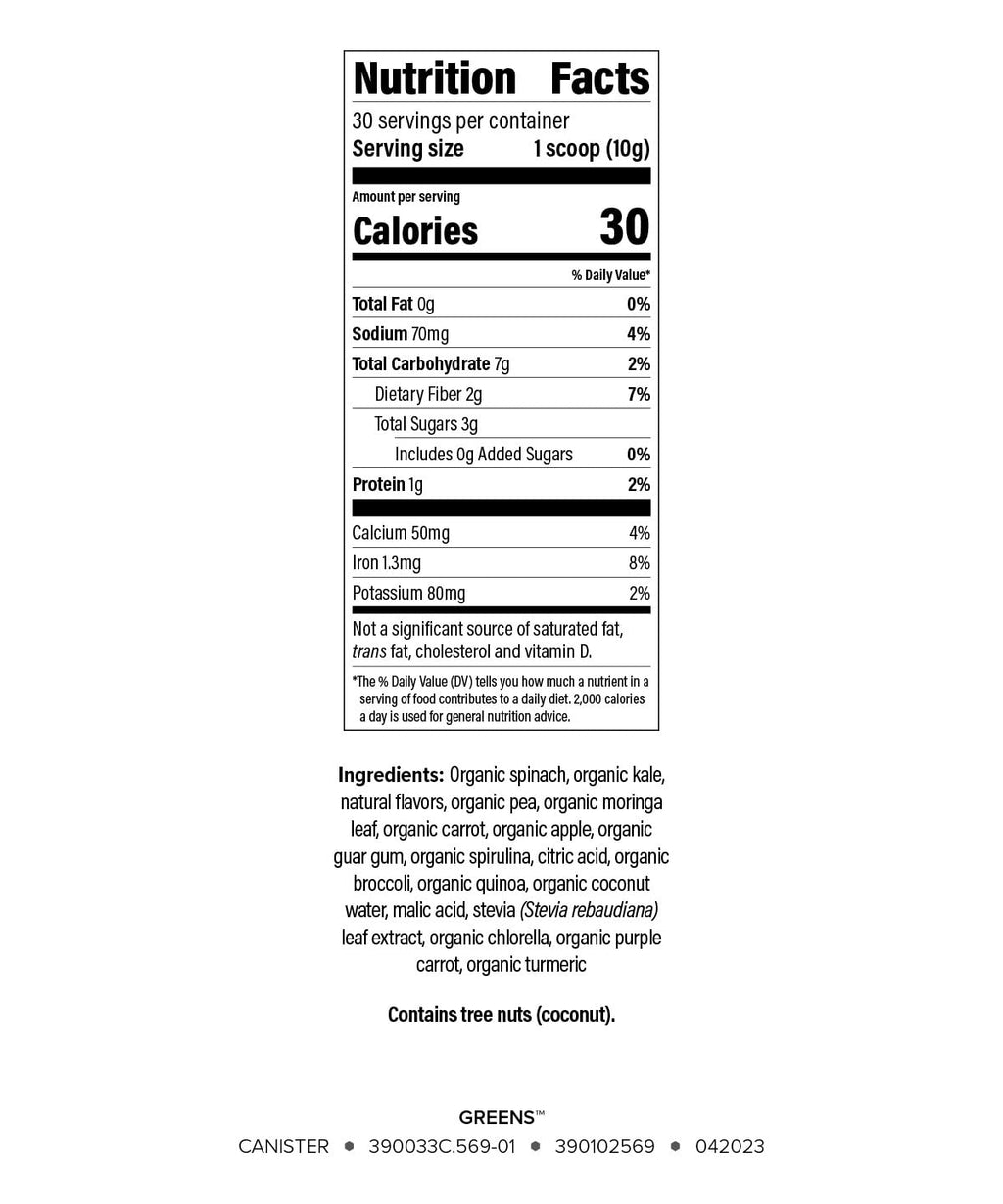 Isagenix Moringa Greens Superfood Powder - 30 Servings - image 2