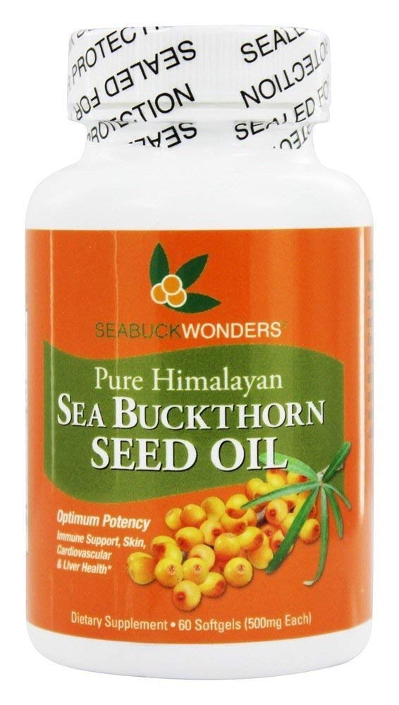 SEABUCKWONDERS Sea Buckthorn Seed Oil - 60 Softgels