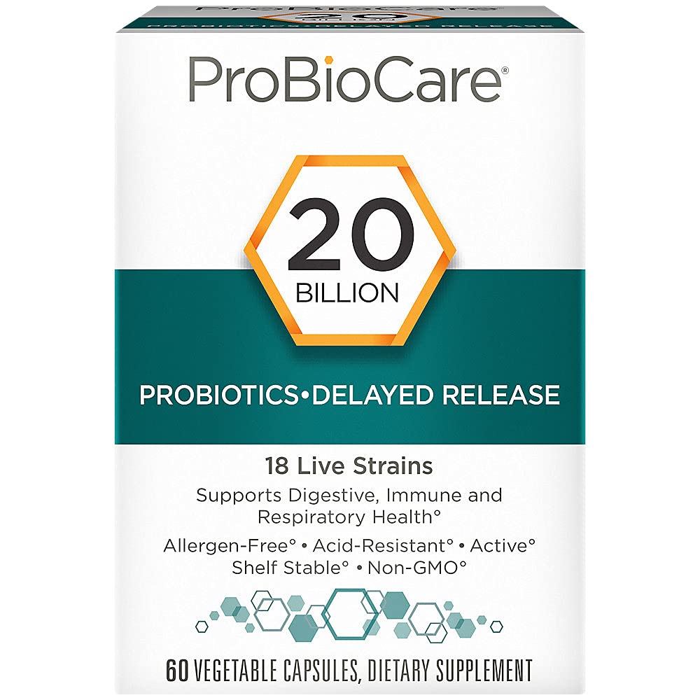 ProBioCare Probiotic 20 Billion CFU Digestive Health - 60 Capsules - image 2