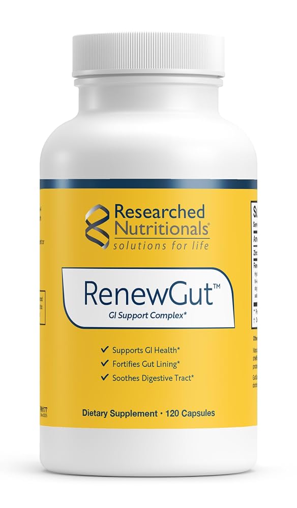 Researched Nutritionals RenewGut GI Complex Gut Lining Support - 120 Capsules