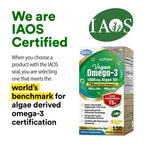 LABO Nutrition OmaxPure Vegan Omega-3 Algae Oil 1000mg - 120 Softgels - image 3