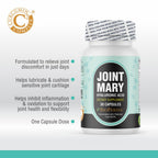 JOINT MARY Hyaluronic Acid Joint Support - 30 Capsules - image 3
