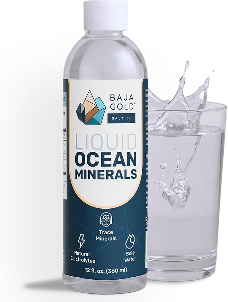 Baja Gold Liquid Trace Minerals Drops for Water - 12 fl oz