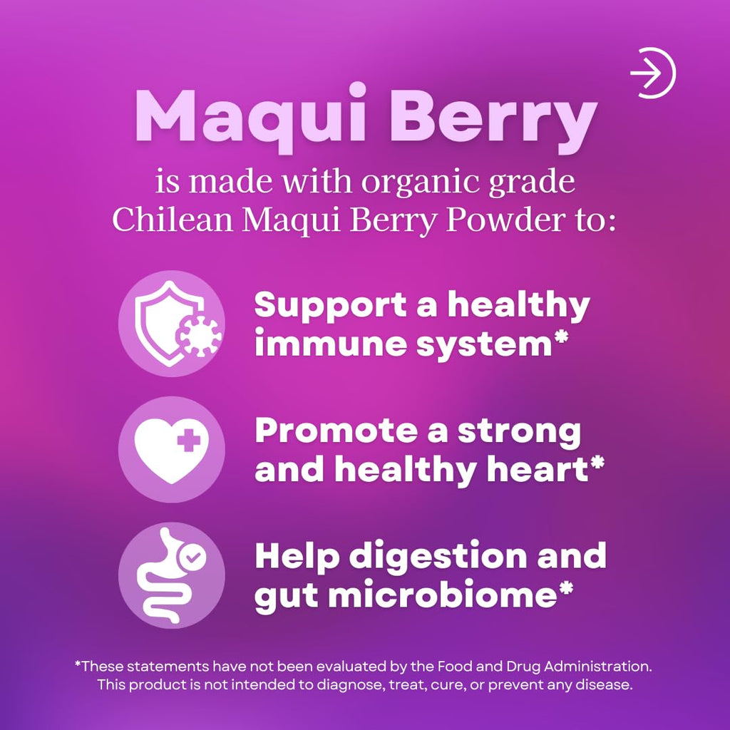 Vitapia Maqui Berry 1000mg Supplement - 120 Veggie Capsules - image 3