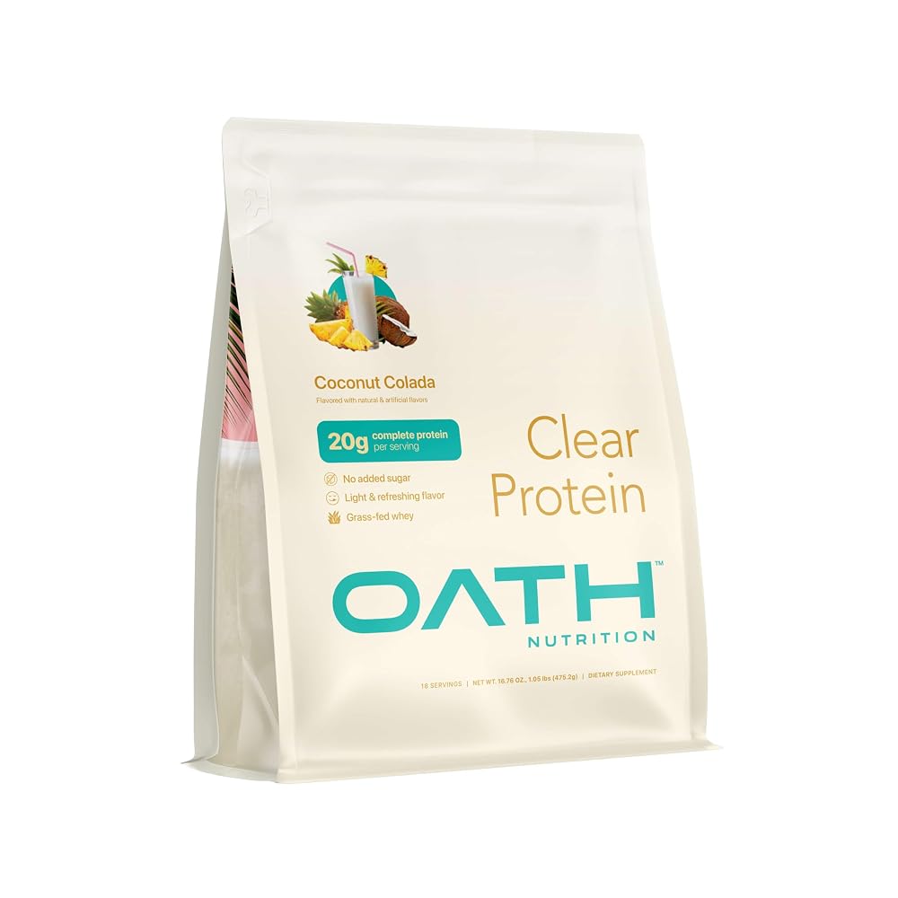 Oath Nutrition Clear Whey Isolate Protein Powder