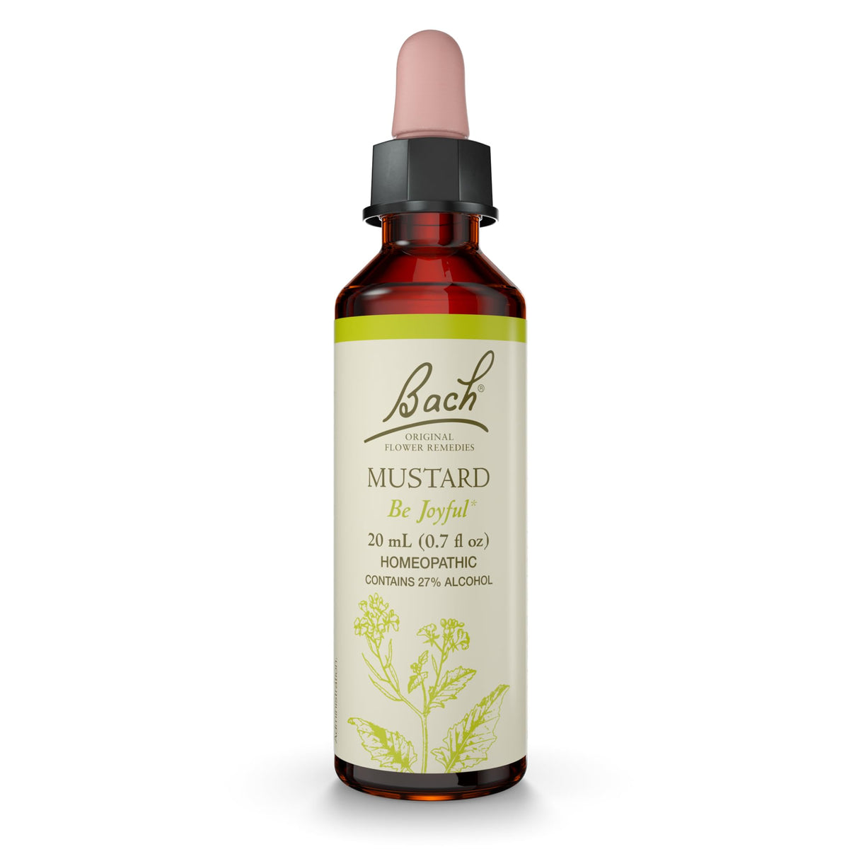 Bach Flower Remedies Mustard Essence for Joyful Mood - 20mL