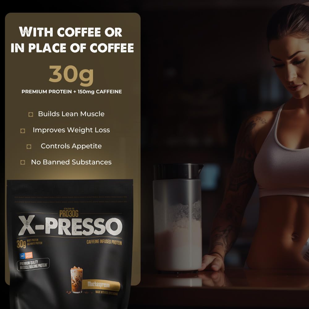 ATHLEAN-RX ATHLEAN-X PRO-30G, Xpresso Premium Caffeinated Protein
