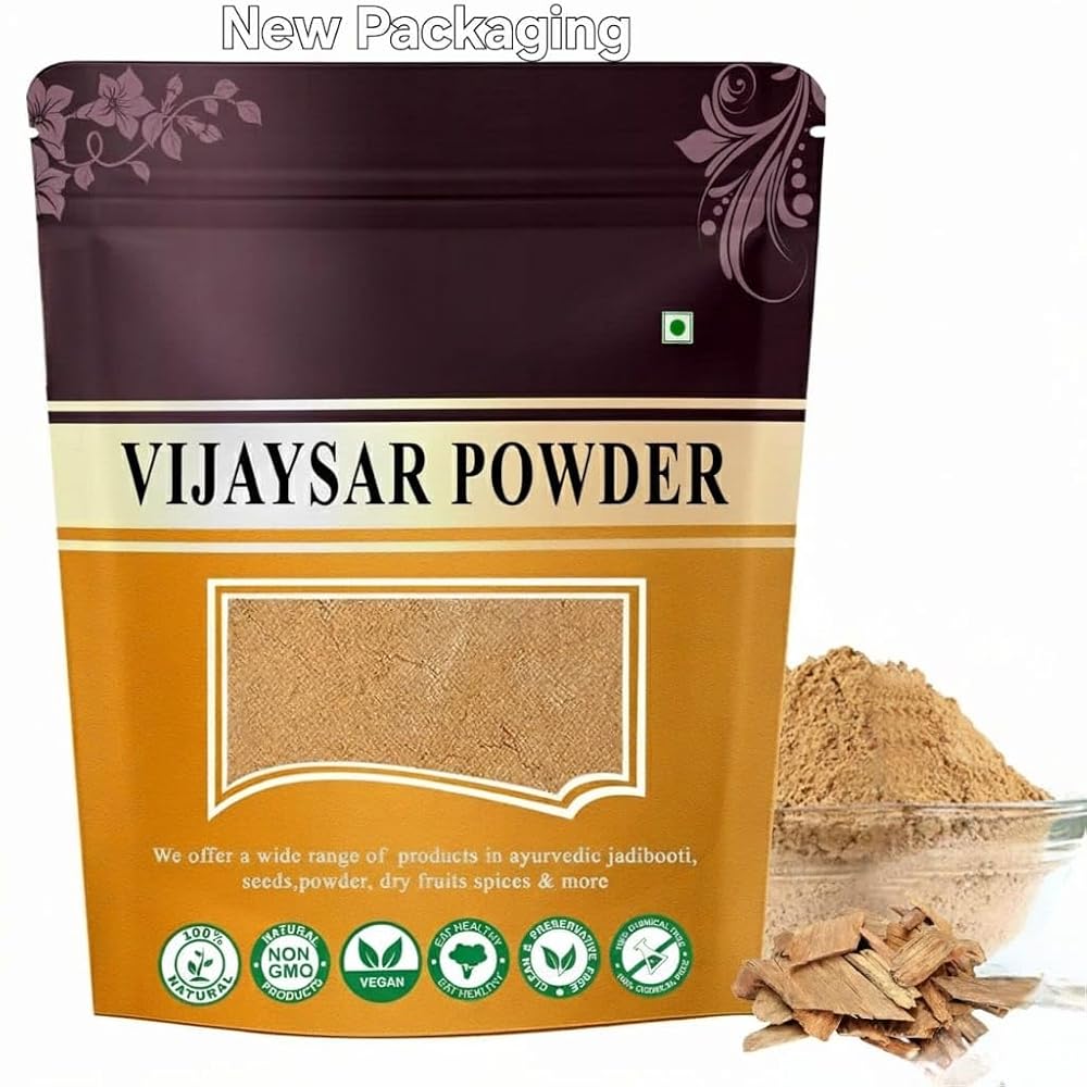 Generic Birju Vijaysar Powder Indian Kino Pterocarpus Marsupium - 7.06 oz - image 3