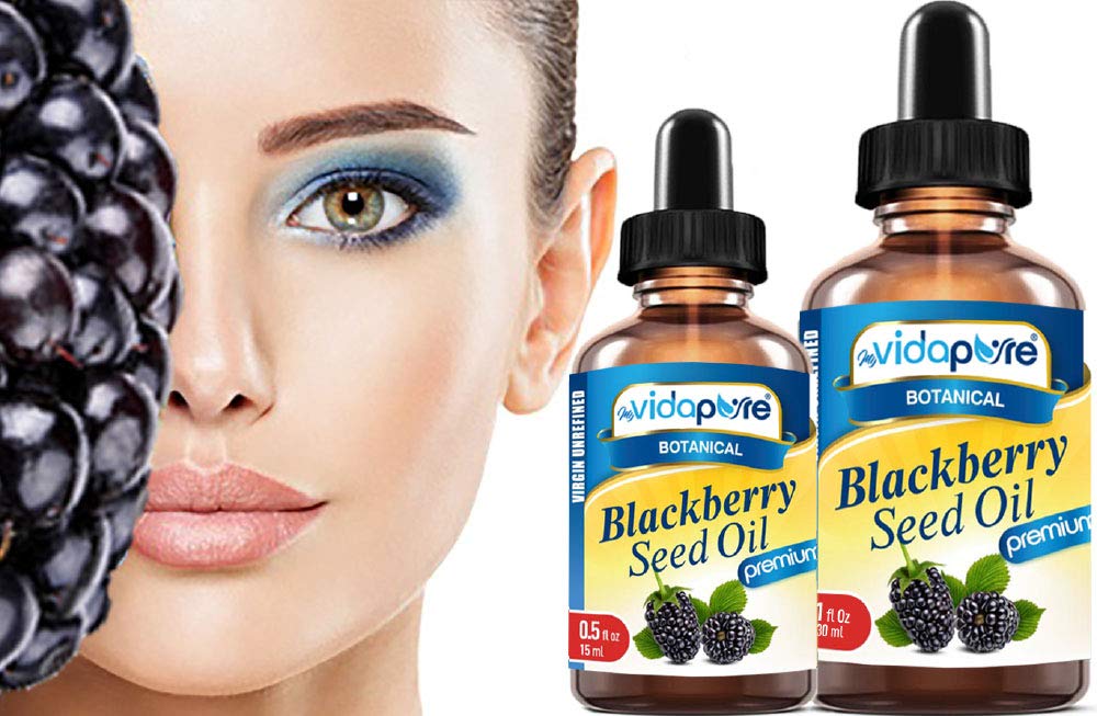 MYVIDAPURE BlackBerry Seed Oil Wild Growth RAW 100% Pure Virgin - image 7