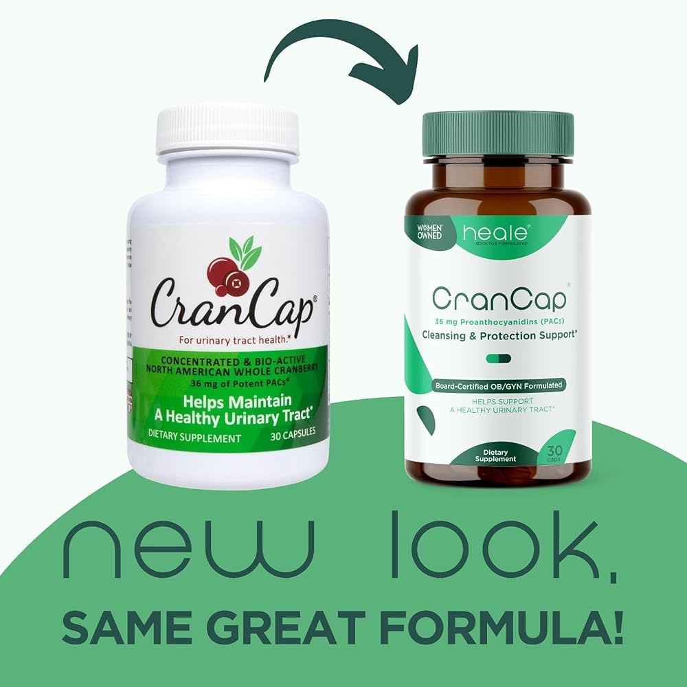 CranCap Cranberry Pills Urinary Tract Support - 180 Capsules - image 2