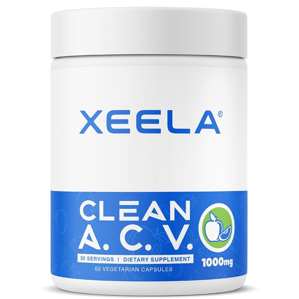 XEELA Apple Cider Vinegar Capsules with The Mother - 90 Capsules