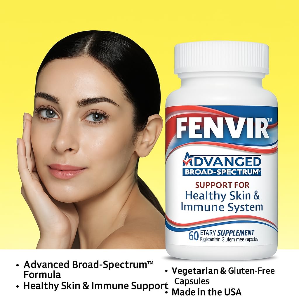 FENVIR Advanced Broad-Spectrum Immune & Skin Support - 60 Vegetarian Capsules - image 3