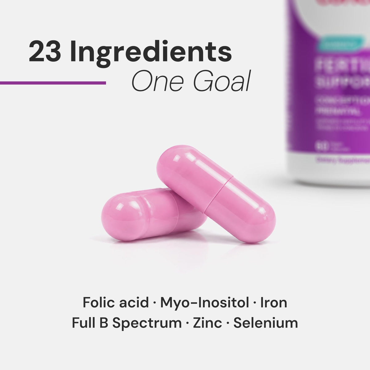 CONCEIVE PLUS Women's Fertility Support - 60 Capsules - image 3