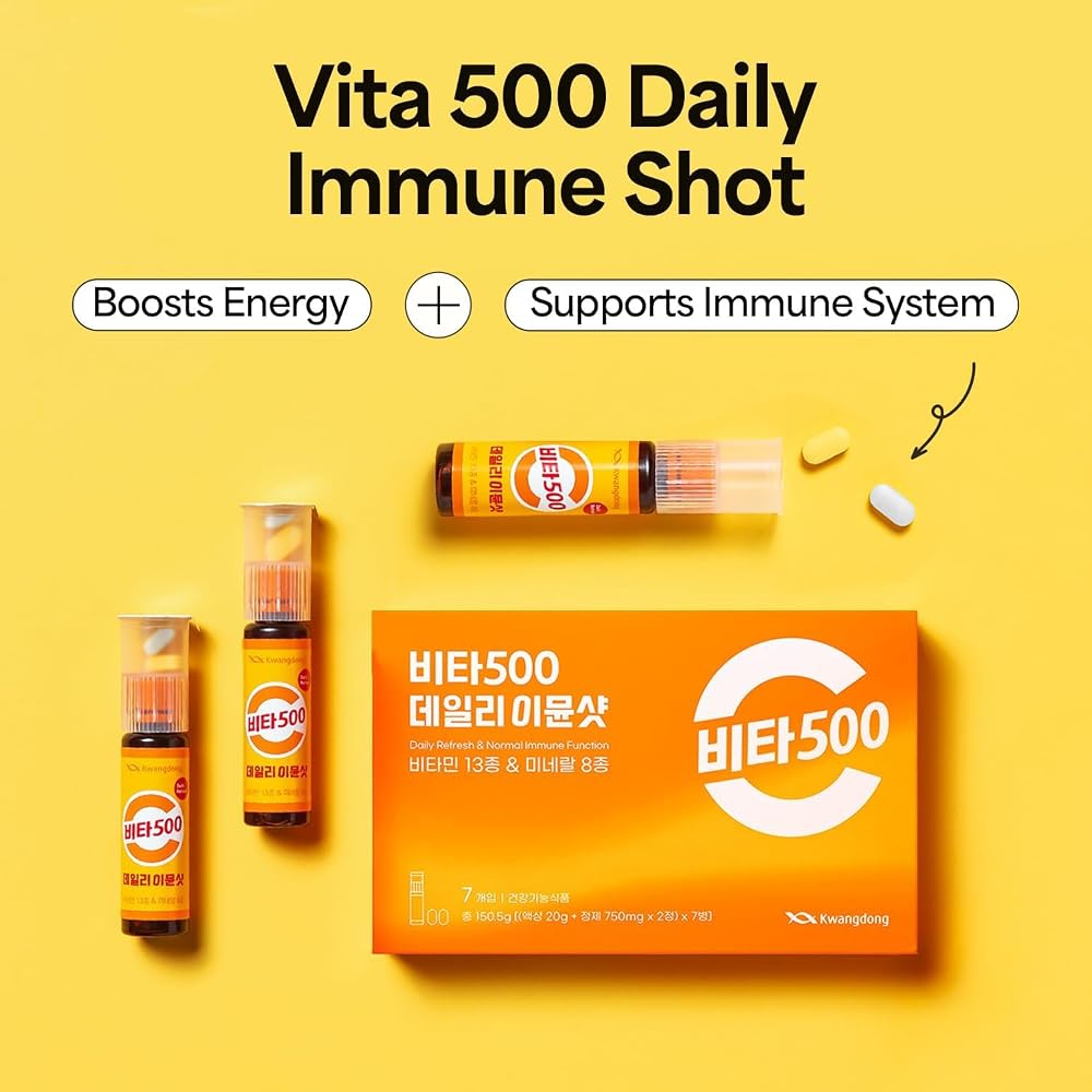 KWANGDONG Vita500 Daily Immune Support Shot