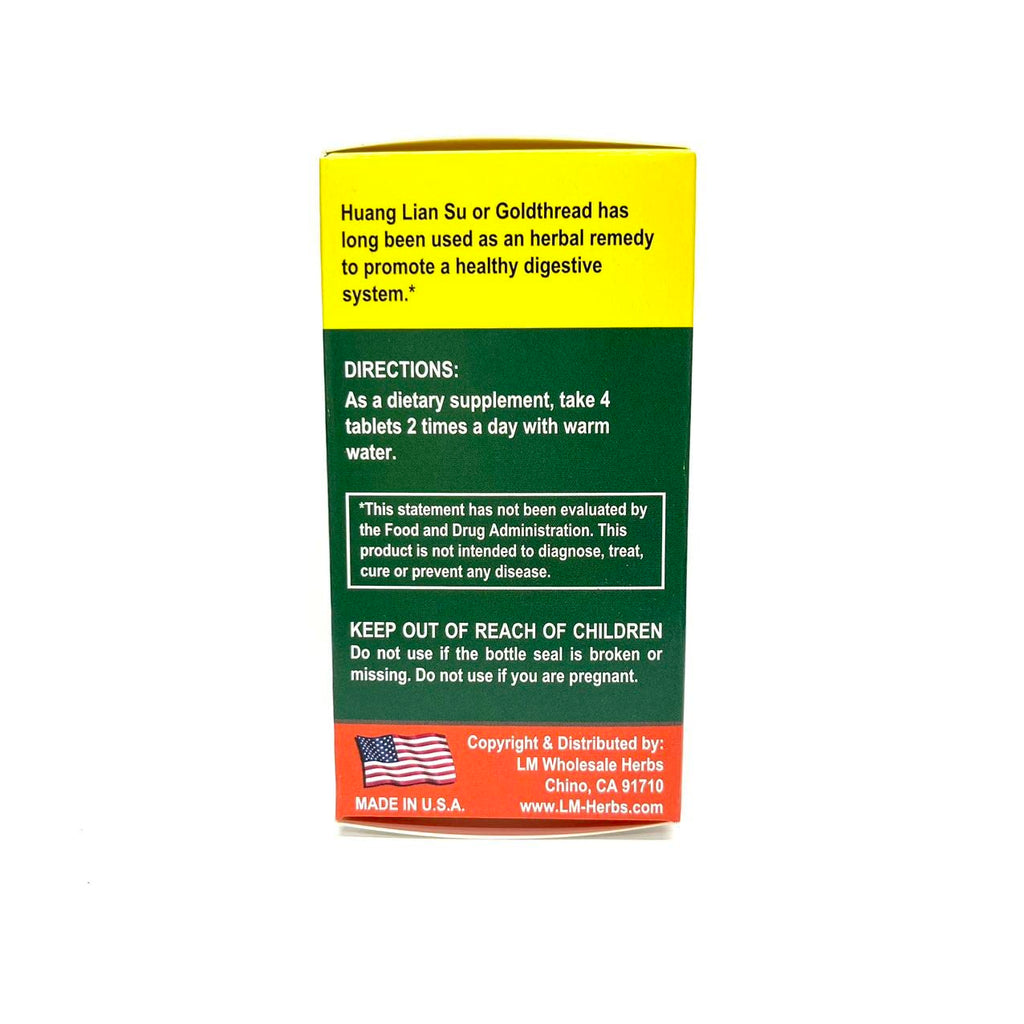Laowei Goldthread Formula Herbal Supplement - 80 Tablets - image 3